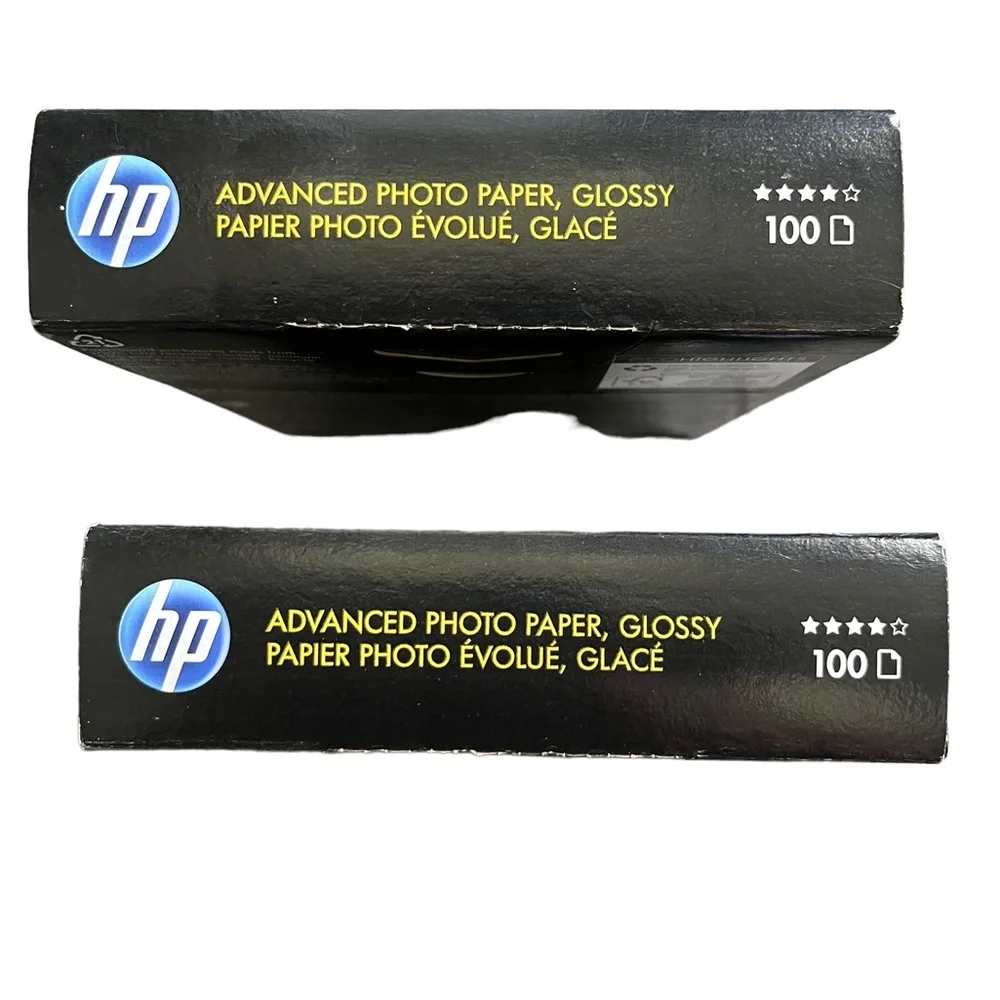 HP Advanced Photo Paper 4x6 100 Sheets Glossy 2pack
